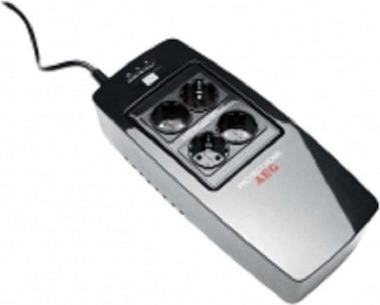 AEG Protect Home USV 600VA 300W mit 4 Schuko Steckdosen