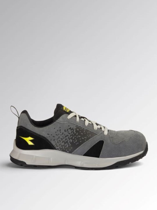 Utility Diadora Waterproof Safety Shoe Grey Lite Low S3S FO SR HRO ESD EN ISO 20345:2022 181027