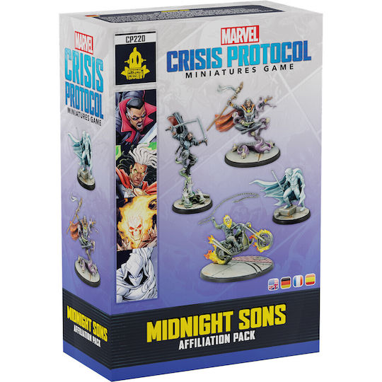 Pachet de afiliere Midnight Sons Marvel Crisis Protocol