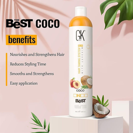 GK Hair Creme Für Anti-Frizz Glätten 1000ml