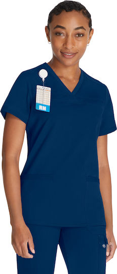 Dickies Balance Women's Navy Blue Medical Blouse