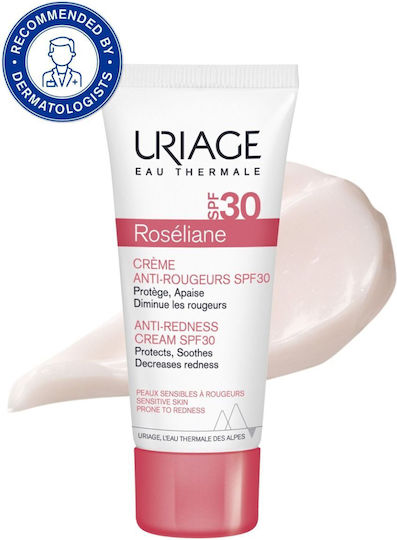 Uriage Roseliane Rich Moisturizing Face Cream with SPF30 Against Redness with Ceramides 40ml