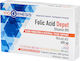 Viogenesis Folic Acid Depot Vitamin B9 (Folic Acid) 600mg 30 Tablets 30 Capsules