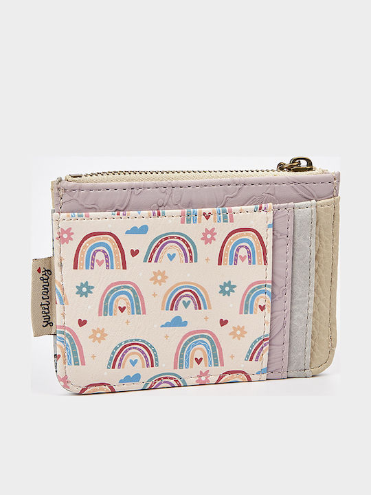 Kleines Damenbrieftasche mit RFID Beiges
