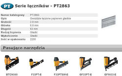 Bostitch Pt Nägel 33° 2,8 x 63 mm 2200 Stück