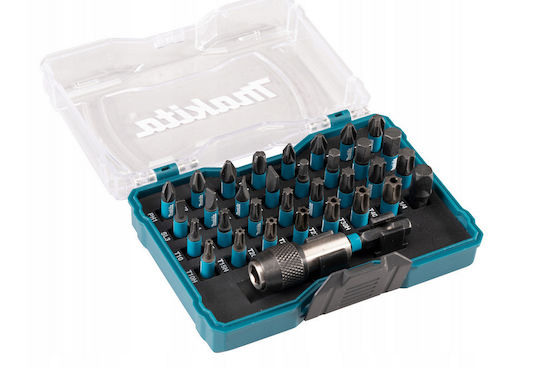 Makita Screwdriver Bit Set + Holder 33pcs Impact Black