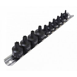 Σετ Μύτες Torx Κρουστικές 1/4" 3/8" Τρύπα