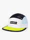 Ciele Gocap Field Iconic Bar Unisex Hat Recycled Polyester White Black U-2-ca-0060-wh001