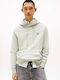 Sweatshirt with Hood Turquoise