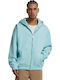 Signature Ζακέτα με Κουκούλα Light Blue