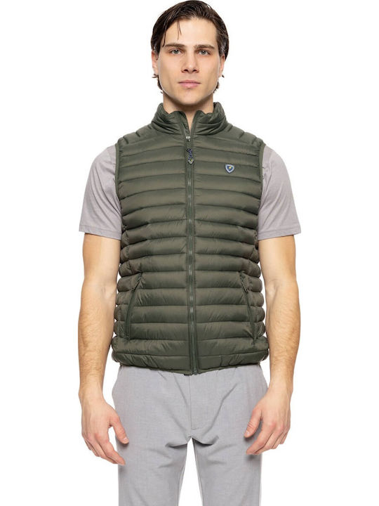 Ärmellos Jacke Khaki