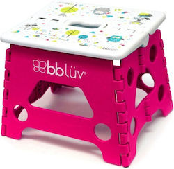 Bbluv Step – Klappbarer rosa Tritthocker