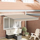 vidaXL Awning fabric Beige