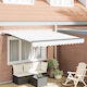 vidaXL Awning fabric White