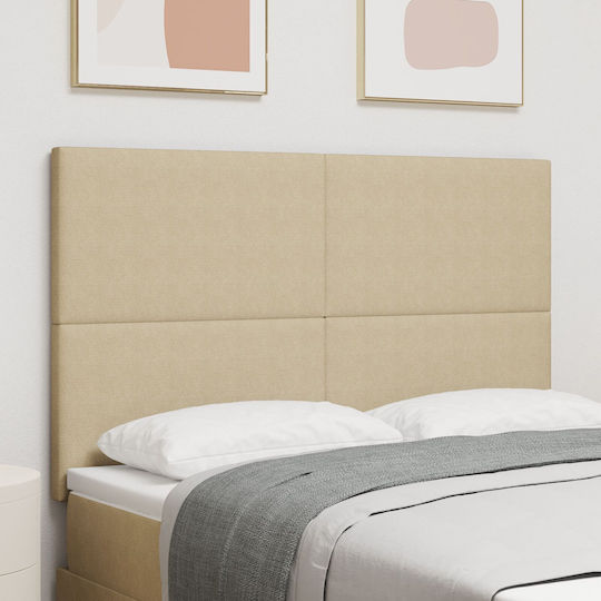 vidaXL Wooden Bed Headboard Open Green Gray 160x128cm