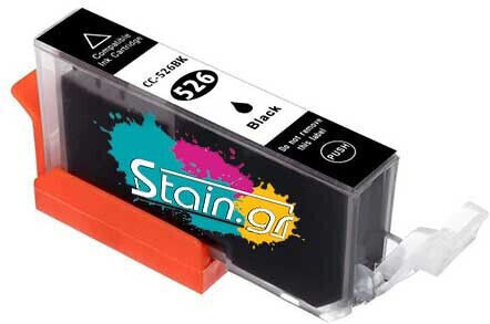 Stain Συμβατό Μελάνι Εκτυπωτή InkJet Canon 11ml Μαύρο 1τμχ