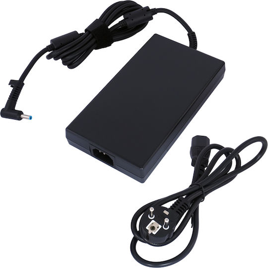 Ac Adapter Φορτιστής Laptop 200W 19.5V 10.3A για HP με Αποσπώμενο Καλώδιο Τροφοδοσίας