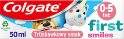 Colgate Pastă de Dinți pentru Bebeluși cu Aromă de Căpșuni 50ml Colgate Pastă de Dinți pentru Bebeluși cu Aromă de Căpșuni 50ml