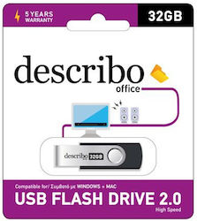 Describo 32GB USB 2.0 Schwarz