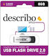 Describo 8GB USB 2.0 Стик Черен