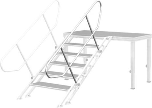 Stairville Tour Stage Variostair Handrail