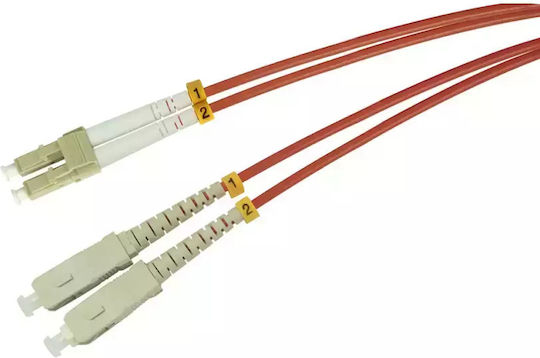 Optical Fiber Cable LC/UPC-SC/UPC 2m