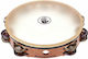 Black Swamp Percussion Tamburin 10 Zoll mit Natürlichem Leder Material