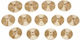 Zildjian Чинии Кроталес Висока Октава A=440 6" Комплект