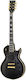 Harley Benton Elektrische Gitarre Einfacher Schnitt Schwarz