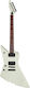 Harley Benton Electric Guitar for Left-handed Explorer White