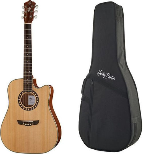 Harley Benton Acoustic Guitar Benton Custom Line w/Case