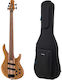 Harley Benton Elektrischer Bass Deluxe Series Bundlos