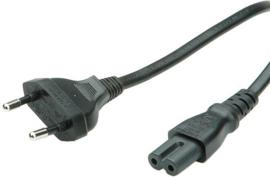 Roline Value 19.99.2089 От Шуко М към IEC C8 F 1м Черен