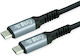 Roline USB Type-C Cable 0.5m 240W Black
