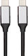 Vcom Cu420m-1.0 USB-C-Kabel M zu USB-C M 1m Schwarz
