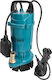Pompa submersibilă pentru apă curată cu plutitor Ddt Qdxs-0.6 600 W 3 m³/h 2860 rpm 22 metri
