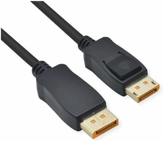 Roline Cable 11.04.6022 Displayport M To Displayport M 10k 2m Black