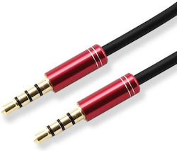 Cable Sbox 3535-1.5r Jack M 3.5mm To Jack M 3.5mm 1.5m Red