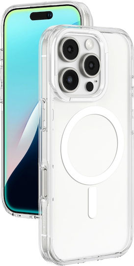 Amazingthing Minimal Mag Case Magnetic Ring Iphone 16 Pro Transparent