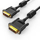 Vcom Cg442gd-1.8m кабел от DVI M към DVI M 1.8m черен FHD 18 Gb/s