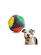 Glowing Spiky Ball Dog Teether Interactive Fetch Bouncing Toy