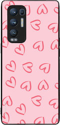 Sonique Heart Series Case Oppo Find X3 Neo 5G Pink