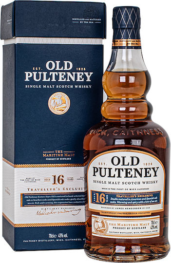 Single Malt Ουίσκι 16 Ετών Σκωτίας 43% 700ml