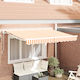 vidaXL Awning fabric Yellow 2x3.5m