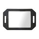 The Shave Factory Makeup Mirror Purse Black