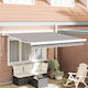 vidaXL Awning fabric Gray 2.5x3.5m
