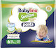 Babylino Πάνες Βρακάκι Sensitive Cotton Soft No. 6 για 13-18kg 124τμχ