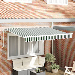 vidaXL Awning Fabric Green 3.5x2.5m vidaXL Awning Fabric Green 3.5x2.5m
