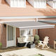 vidaXL Awning fabric Gray