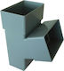 Vertical Half Tee 45° 6x10 6x10